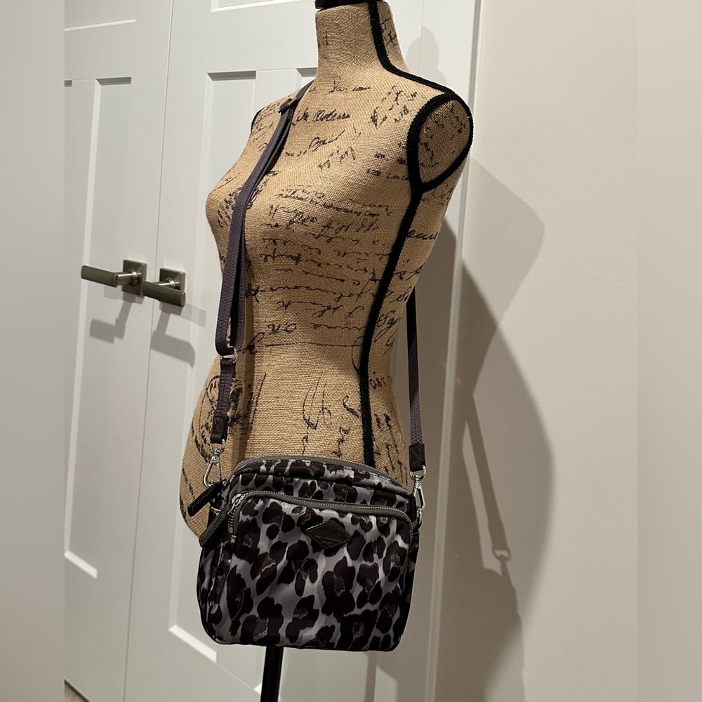 NWT MZ WALLACE Gramercy Crossbody leopard - Picture 9 of 13